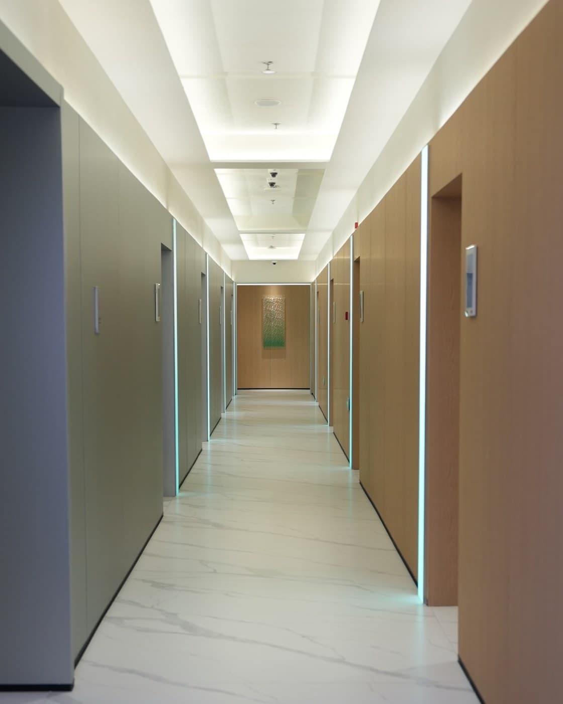 A corridor within the practice